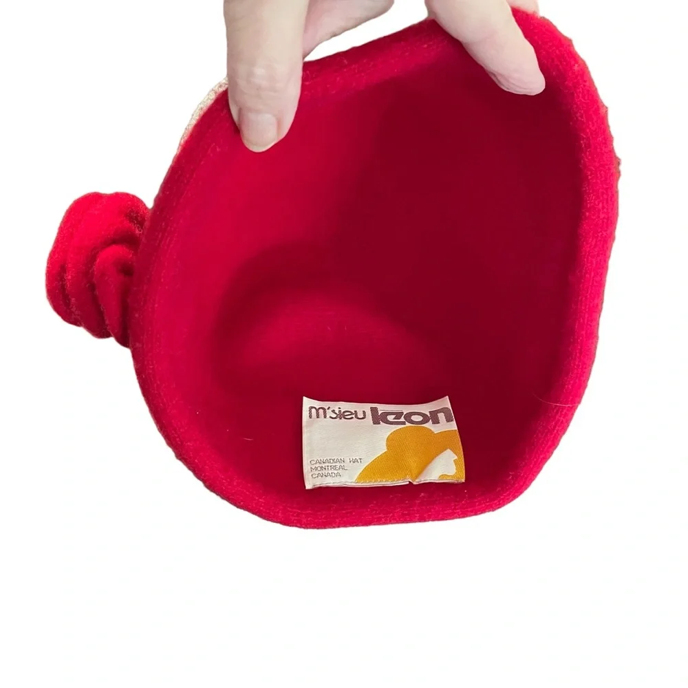 M'sieu Leon Flower Felt Wool Hat